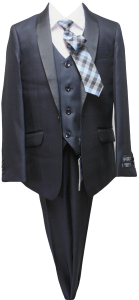 BOYS 5PC. TR SUIT (2141409) BLACK